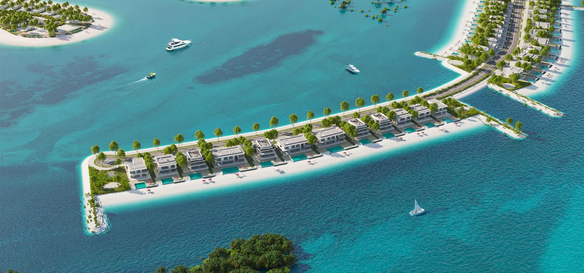 Ritz Carlton Ramhan Island wellness villa exterior